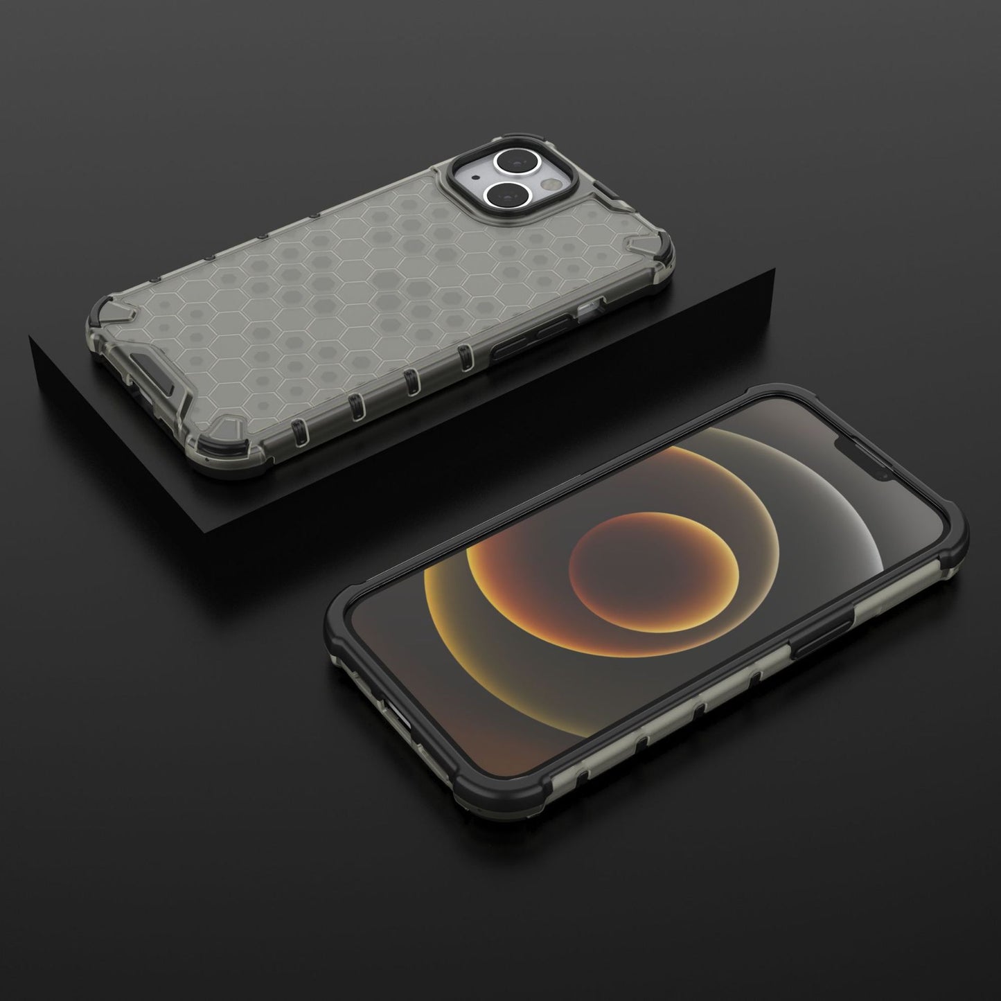 Four Corners Of Mobile Phone Shell Shatter Resistant Honeycomb