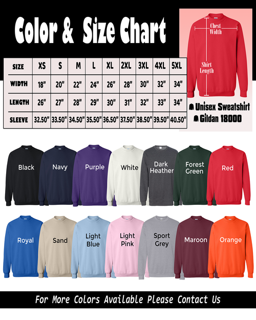 The More You Learn Design for Sweatshirt