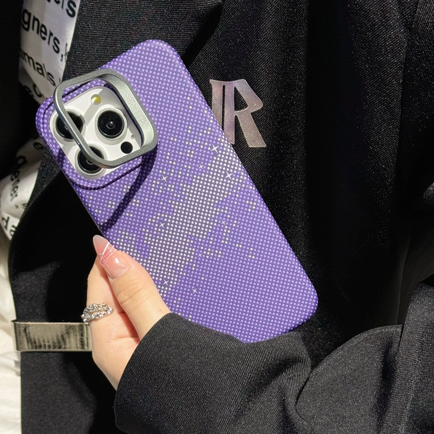 Texture Magnetic Metal Lens Holder Apply Mechanically