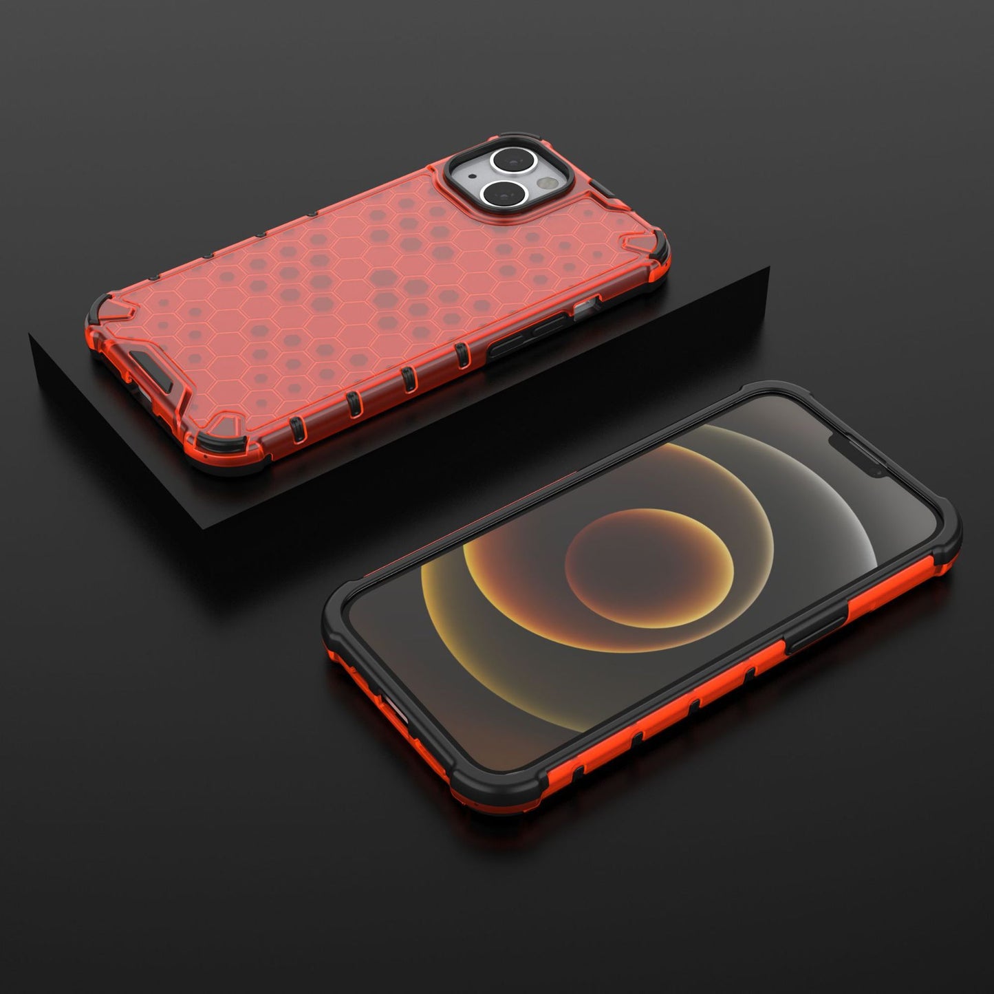 Four Corners Of Mobile Phone Shell Shatter Resistant Honeycomb