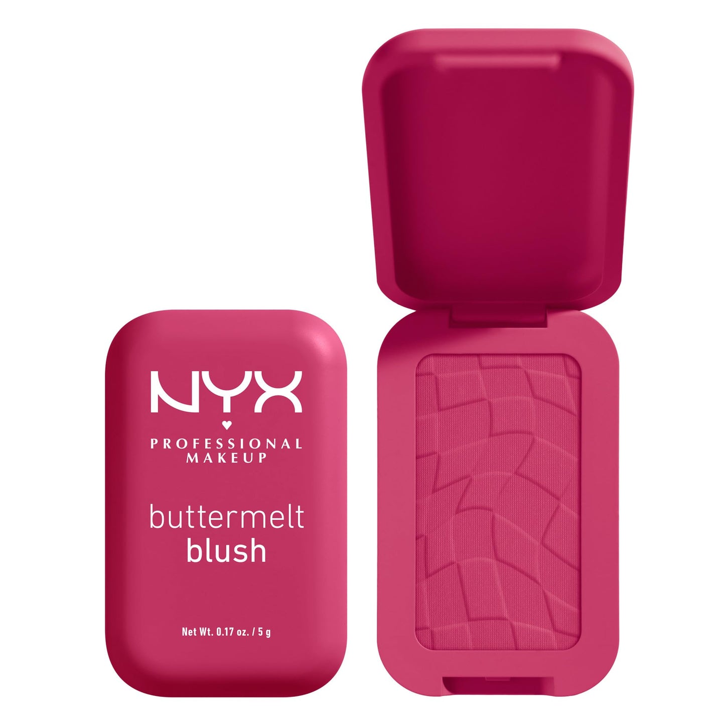 NYX Professional Makeup Buttermelt Blush, Buttery Soft Powder Blush, Up to 12 H Wear, Fade & Transfer Resistant, With Mango, Almond & Shea Butters, Shade: Getting Butta