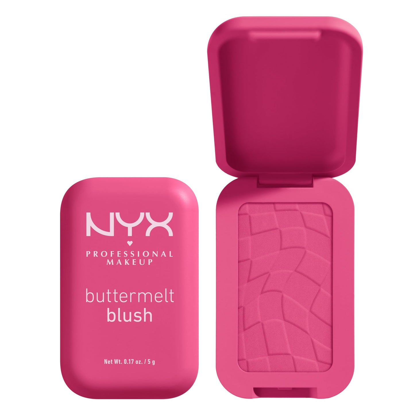 NYX Professional Makeup Buttermelt Blush, Buttery Soft Powder Blush, Up to 12 H Wear, Fade & Transfer Resistant, With Mango, Almond & Shea Butters, Shade: Getting Butta