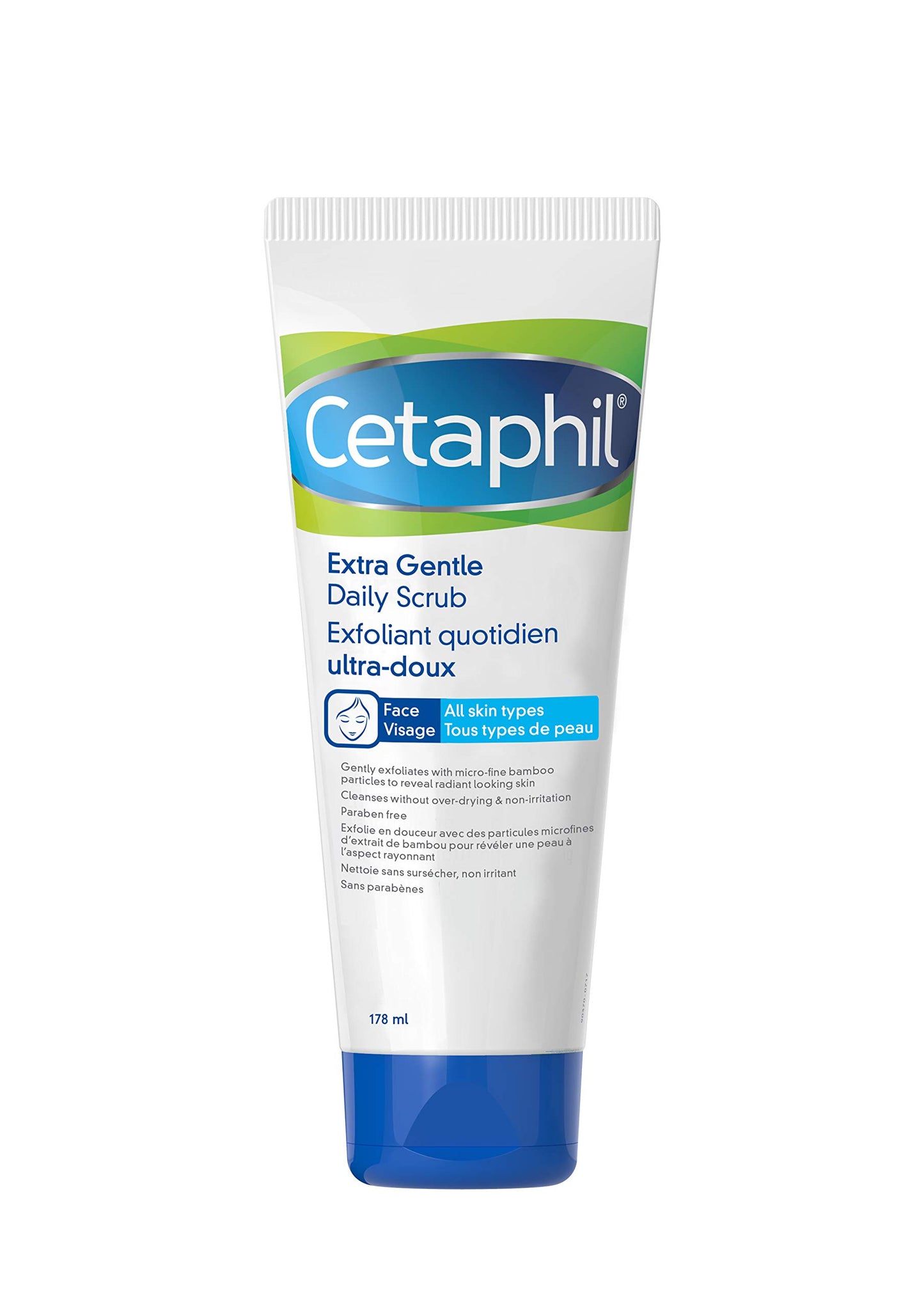 Cetaphil Gentle Skin Cleanser (500ml) + Cetaphil Extra Gentle Daily Scrub (178ml)