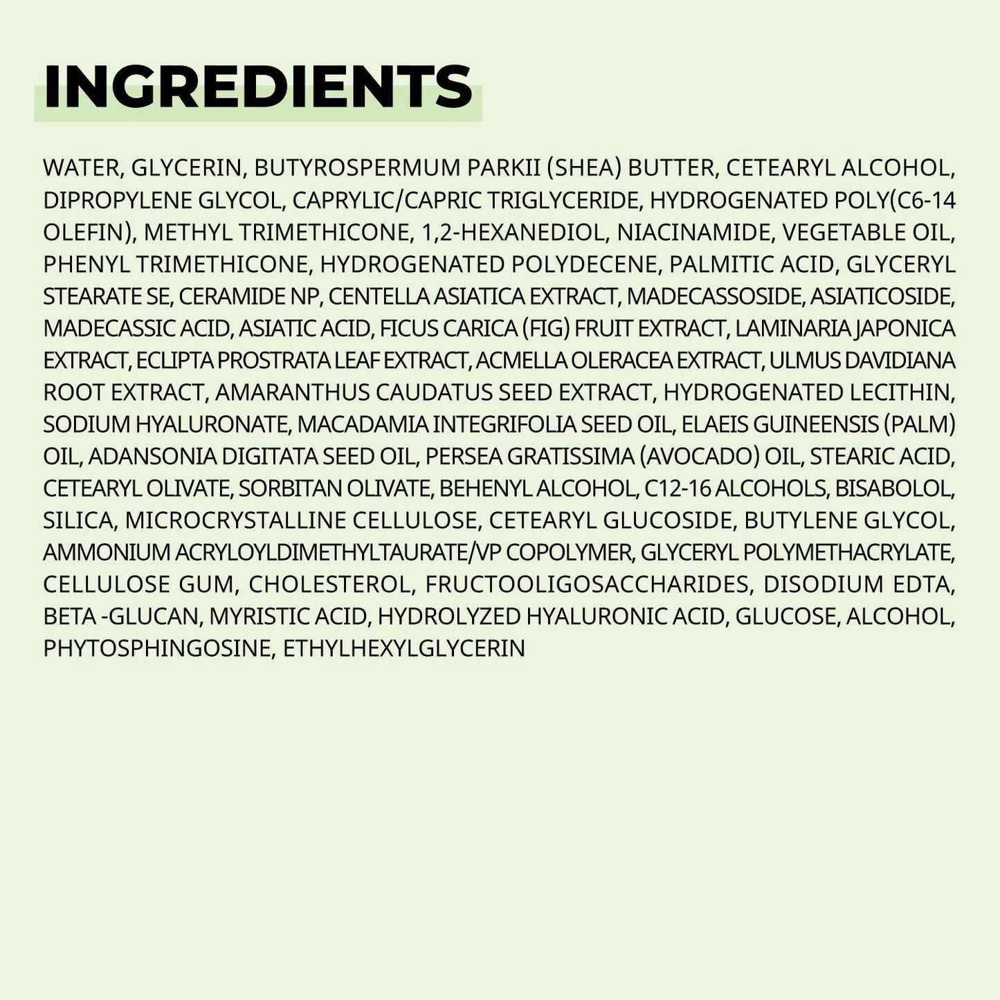 numbuzin No.2 Cica Ceramide Repair Cream | Facial Moisturizer, Strengthen Skin Barrier, Centella Asiatica, Real Ceramide, Butter Texture | Korean Skin Care for Face, 2.02 fl oz, 60ml