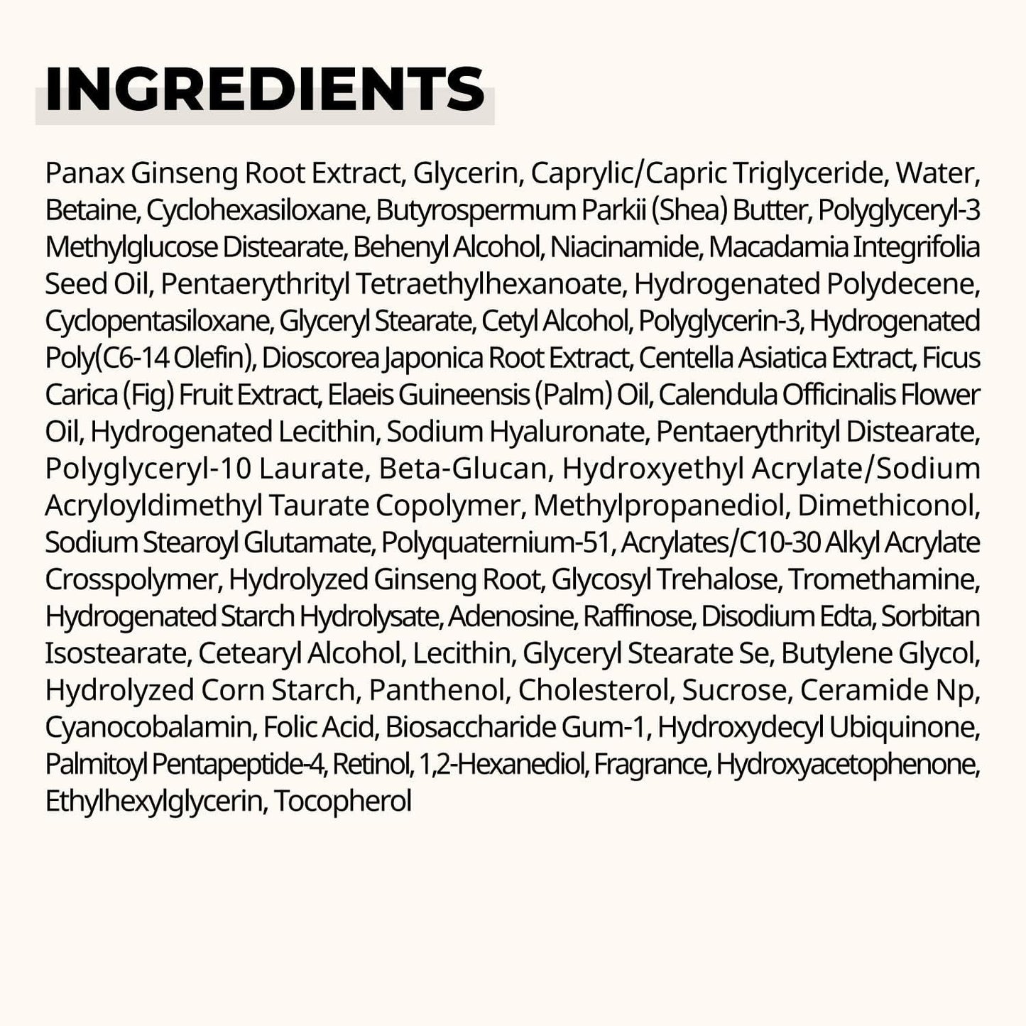 numbuzin No.4 Full-Nutrient Firming Cream 2.02oz/ 60ml