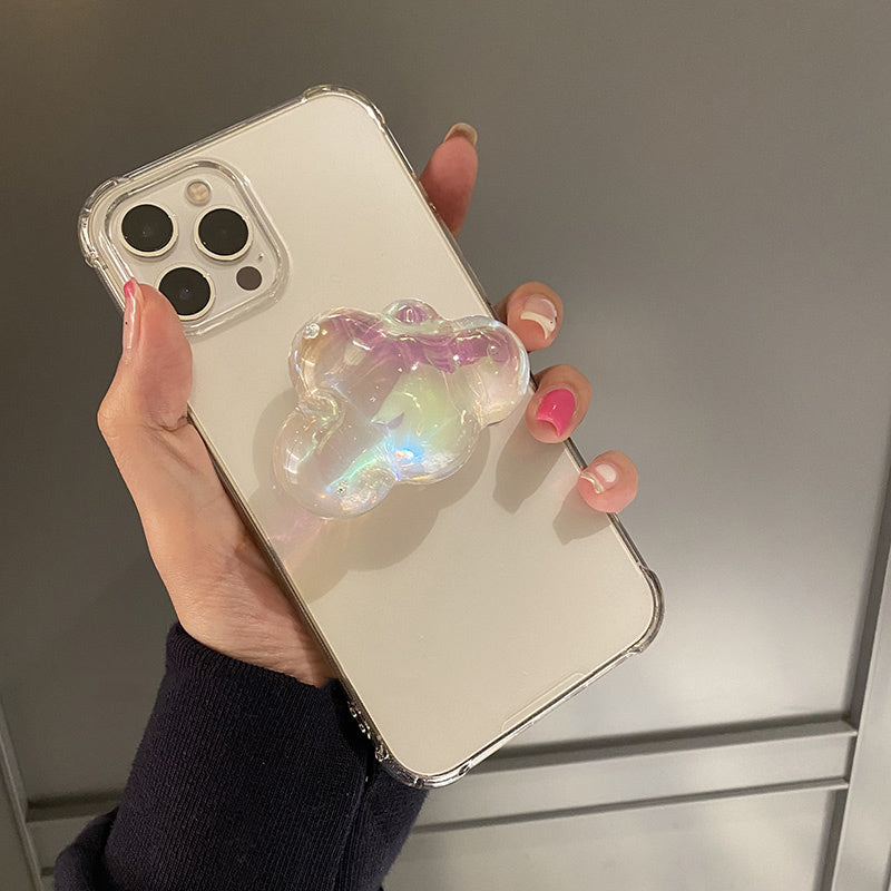 Three-dimensional Laser Big Bear Silicone Phone Case