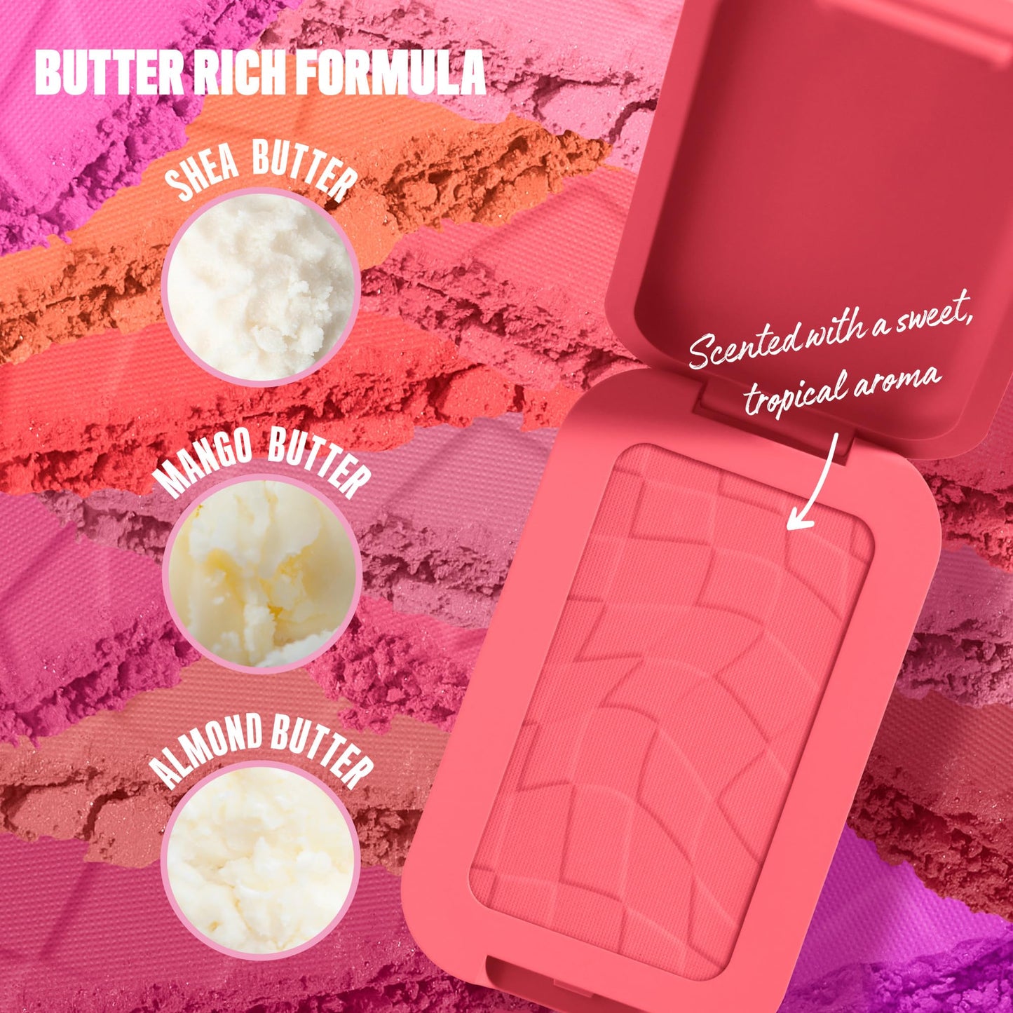 NYX Professional Makeup Buttermelt Blush, Buttery Soft Powder Blush, Up to 12 H Wear, Fade & Transfer Resistant, With Mango, Almond & Shea Butters, Shade: Getting Butta