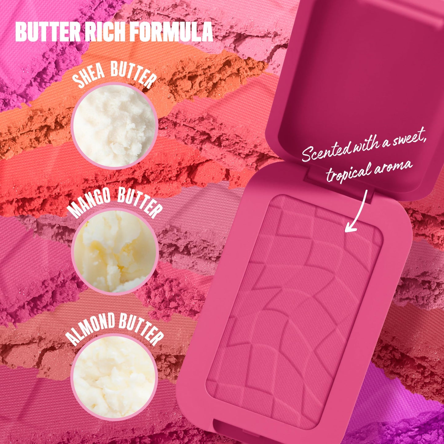 NYX Professional Makeup Buttermelt Blush, Buttery Soft Powder Blush, Up to 12 H Wear, Fade & Transfer Resistant, With Mango, Almond & Shea Butters, Shade: Getting Butta