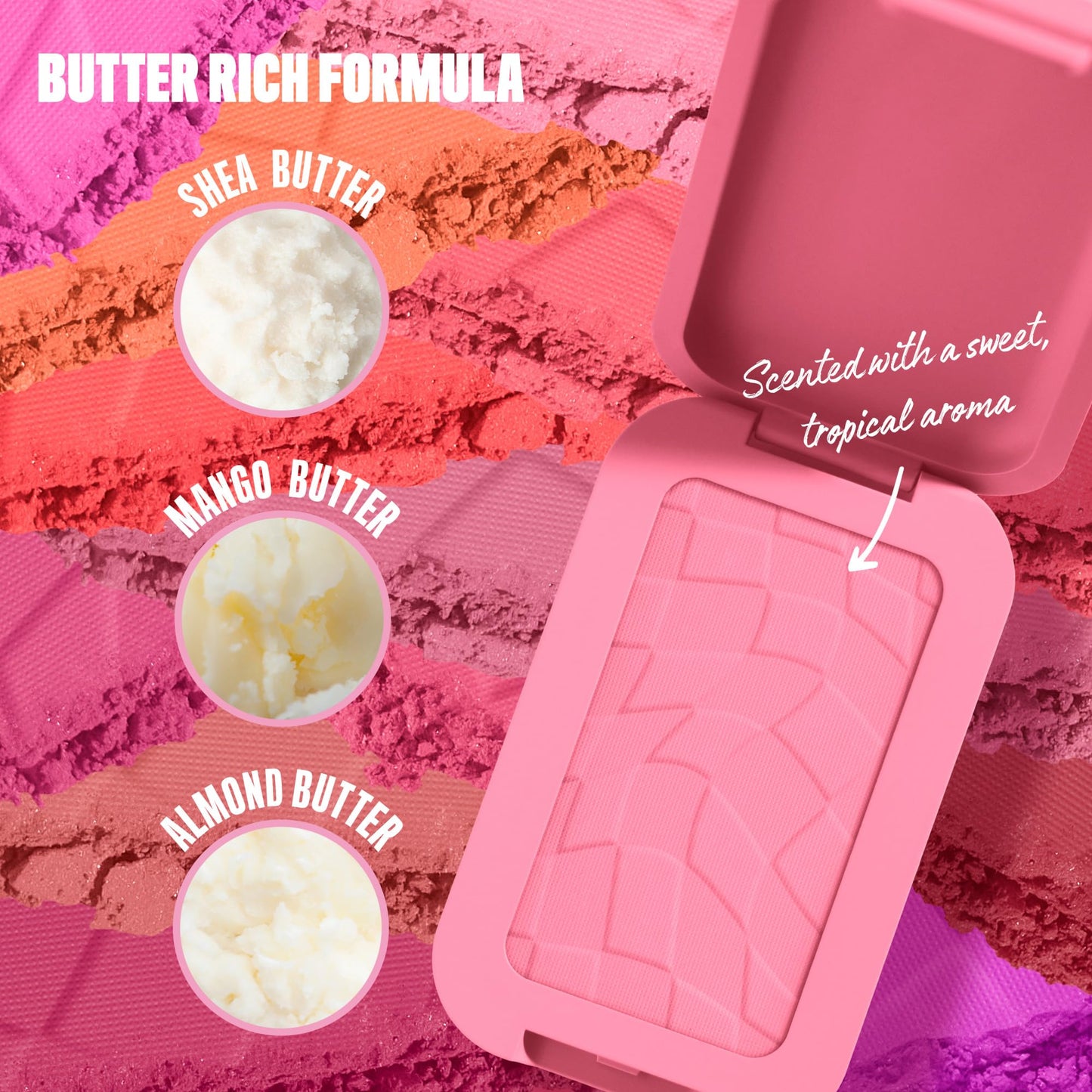 NYX Professional Makeup Buttermelt Blush, Buttery Soft Powder Blush, Up to 12 H Wear, Fade & Transfer Resistant, With Mango, Almond & Shea Butters, Shade: Getting Butta
