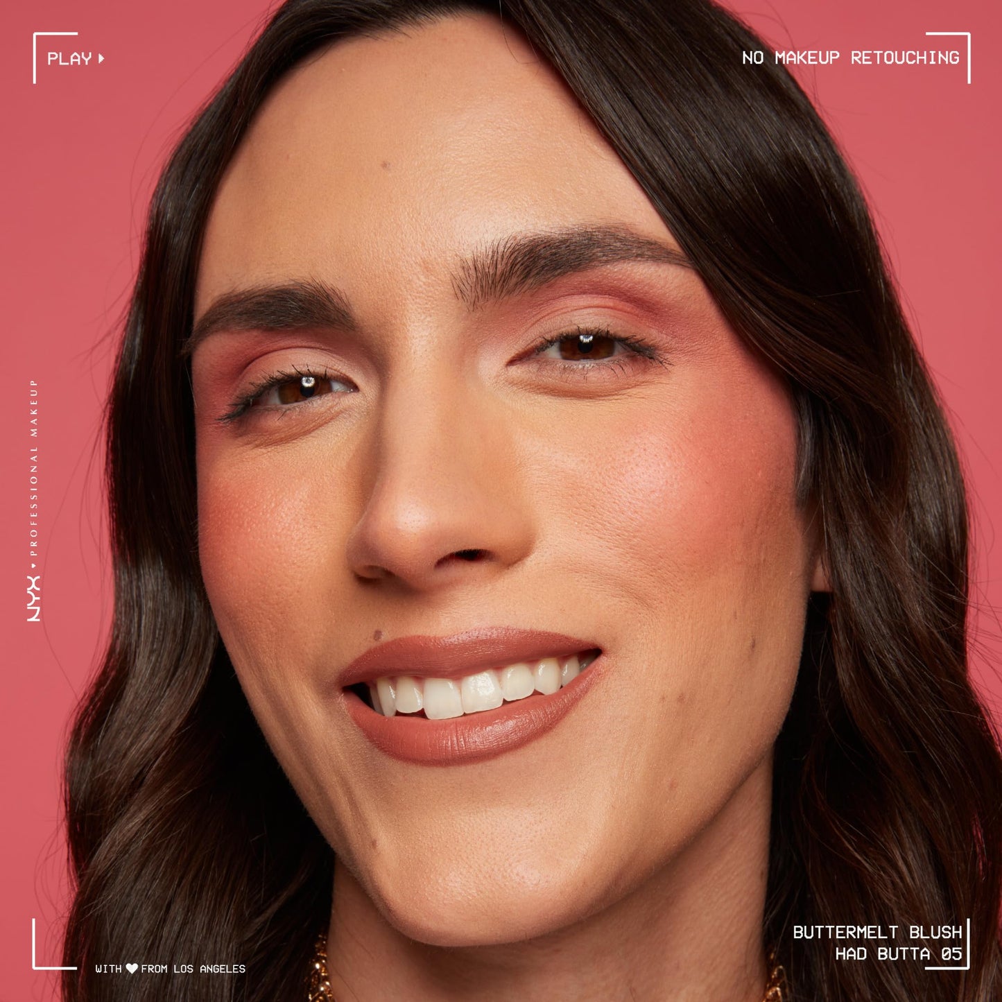 NYX Professional Makeup Buttermelt Blush, Buttery Soft Powder Blush, Up to 12 H Wear, Fade & Transfer Resistant, With Mango, Almond & Shea Butters, Shade: Getting Butta