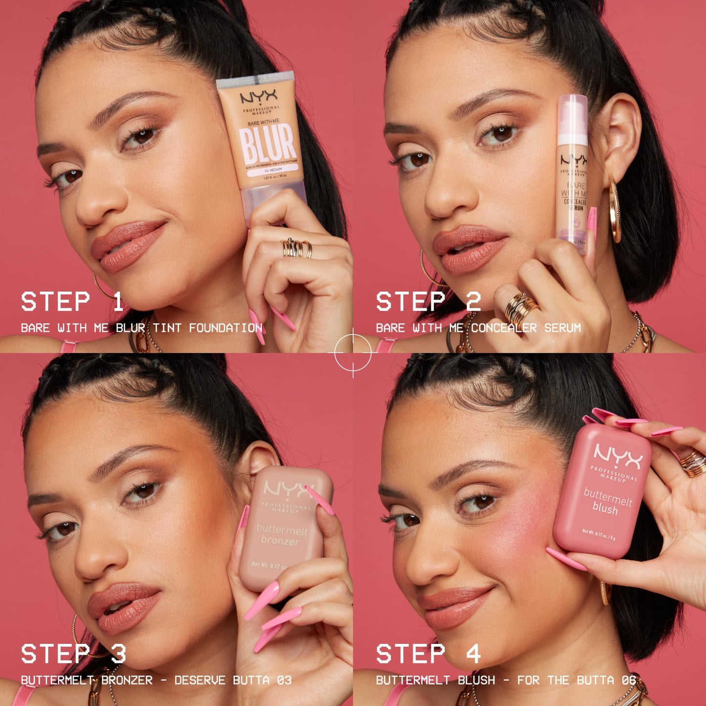 NYX Professional Makeup Buttermelt Blush, Buttery Soft Powder Blush, Up to 12 H Wear, Fade & Transfer Resistant, With Mango, Almond & Shea Butters, Shade: Getting Butta