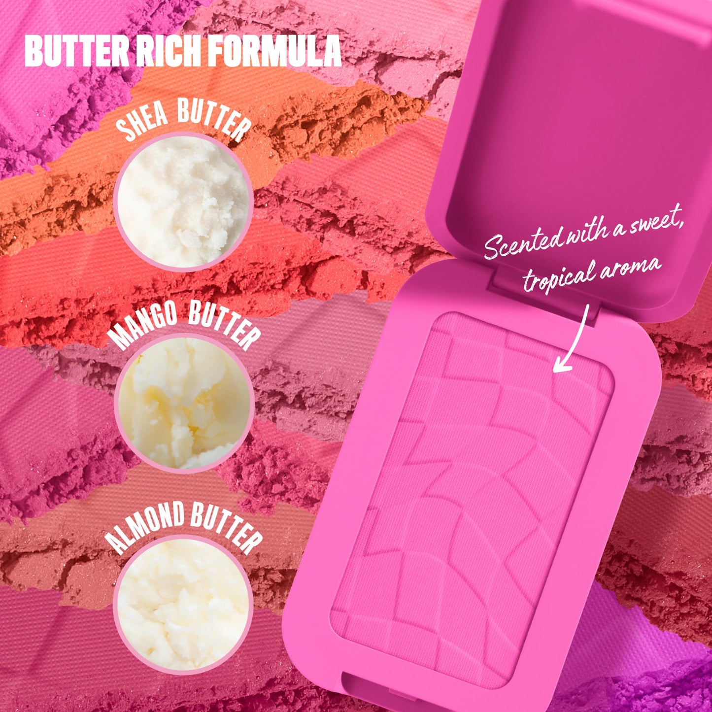 NYX Professional Makeup Buttermelt Blush, Buttery Soft Powder Blush, Up to 12 H Wear, Fade & Transfer Resistant, With Mango, Almond & Shea Butters, Shade: Getting Butta