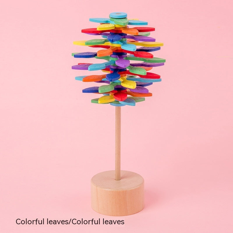 Lollipop Wooden Bar Rotating Toy