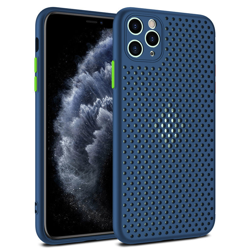 Breathable Heat Dissipation Anti-drop Mesh Phone Case