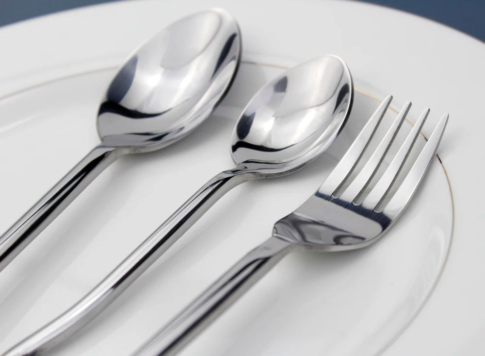 Impressive Cutlery Famous Creative Design Snail Handle Dinnerware Set Forged Process Stainless Steel Mirror Polish For Kitchen
