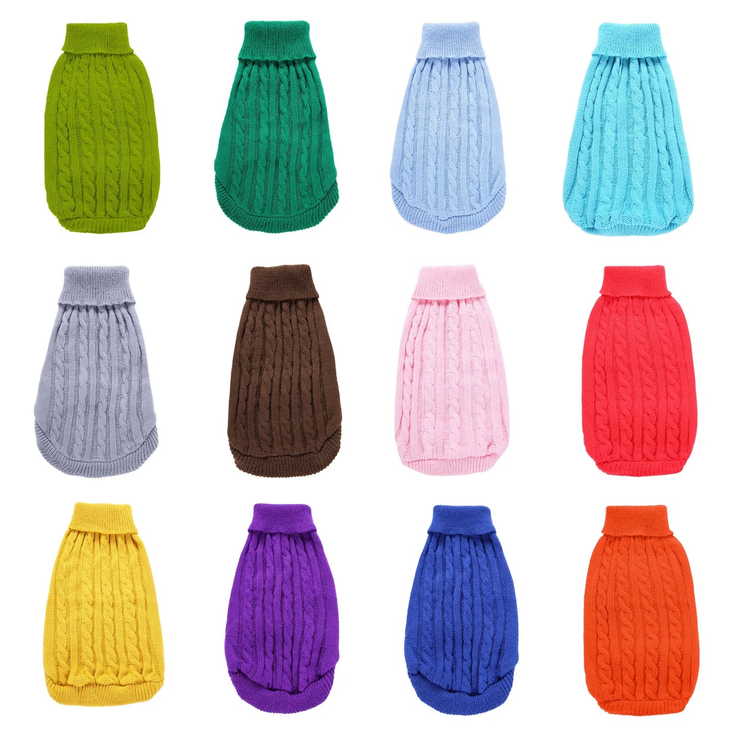 Warm Knitted Sweater for Pets, Puppy Sweater, Suitable for Small Dogs, Medium-Sized Dogs, Large Dogs, Cute, Classic Cat