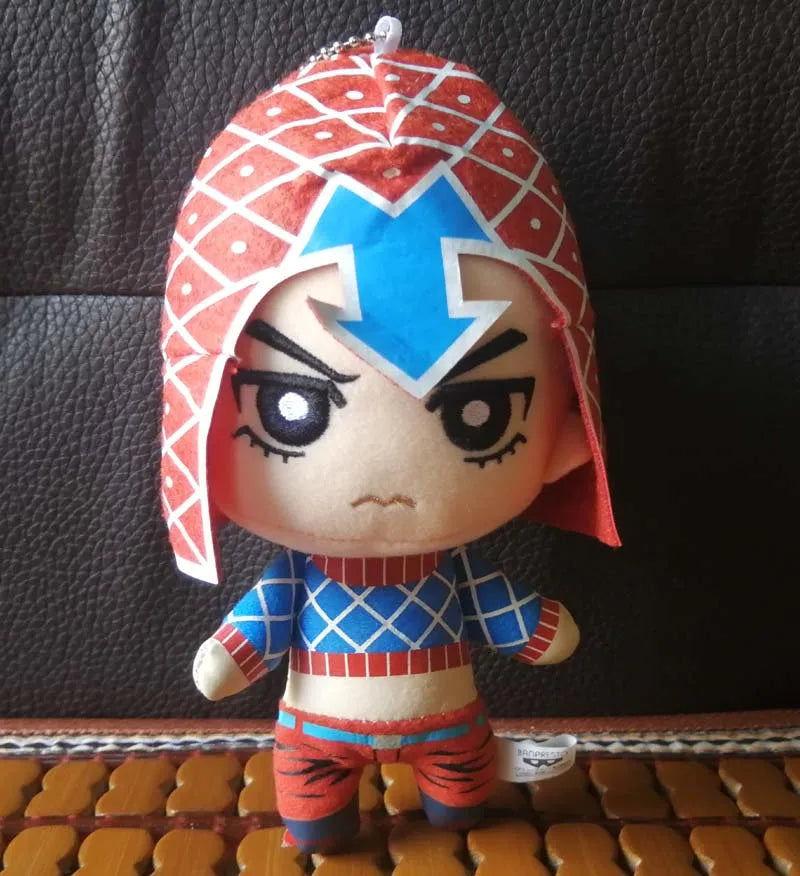 Jojoss Bizarre Adventure Golden Wind Plush Giorno Narancia Mista stuffed plush toy doll new