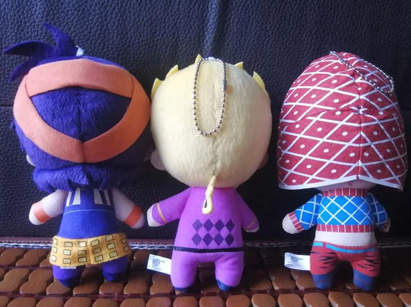 Jojoss Bizarre Adventure Golden Wind Plush Giorno Narancia Mista stuffed plush toy doll new