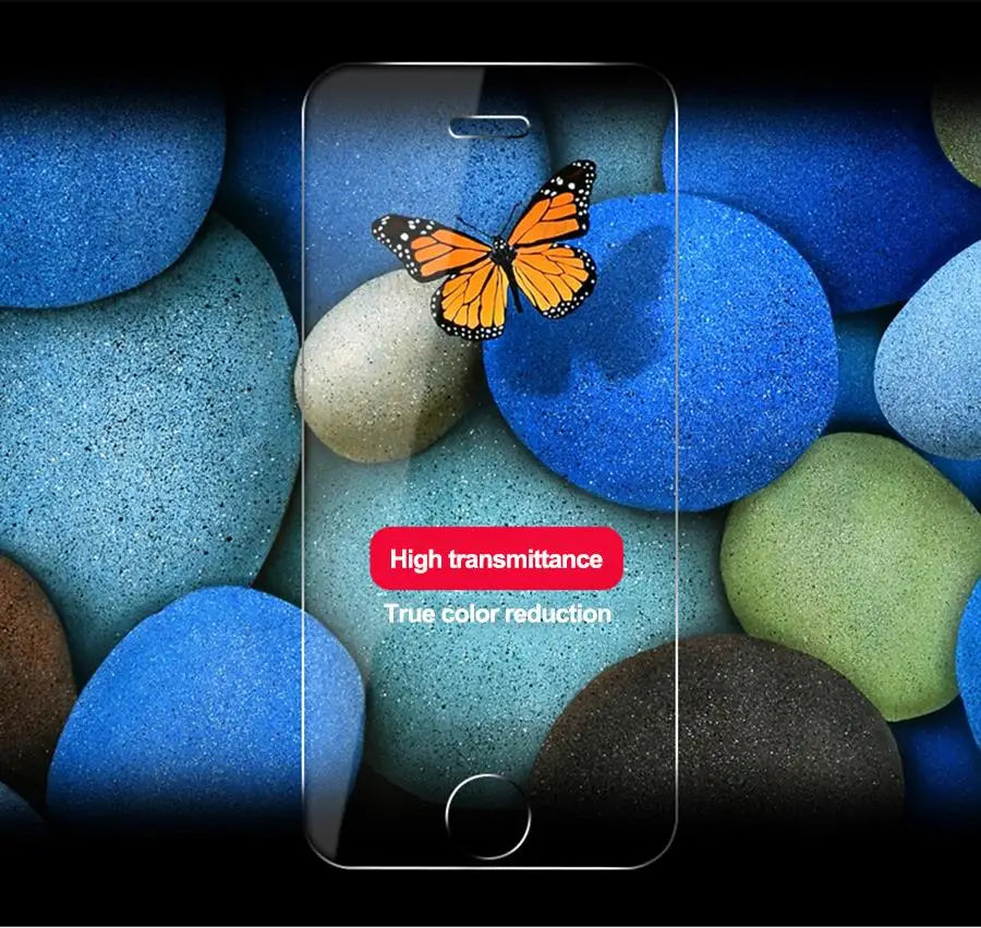 9H Tempered Glass For Apple iPhone 5 5S SE 6 7 8 Plus X XR Screen Protector iPhone 13 12 mini 11 Pro XS Max Protective Glas Film