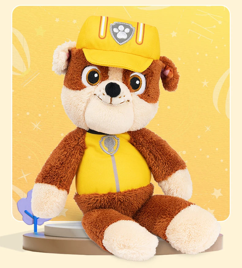 Genuine PAW Patrol Official Chase Skye Marshall Rubble Take Along Buddy Plush Toy Premium Stuffed Animal 13” 30cm Children Gift