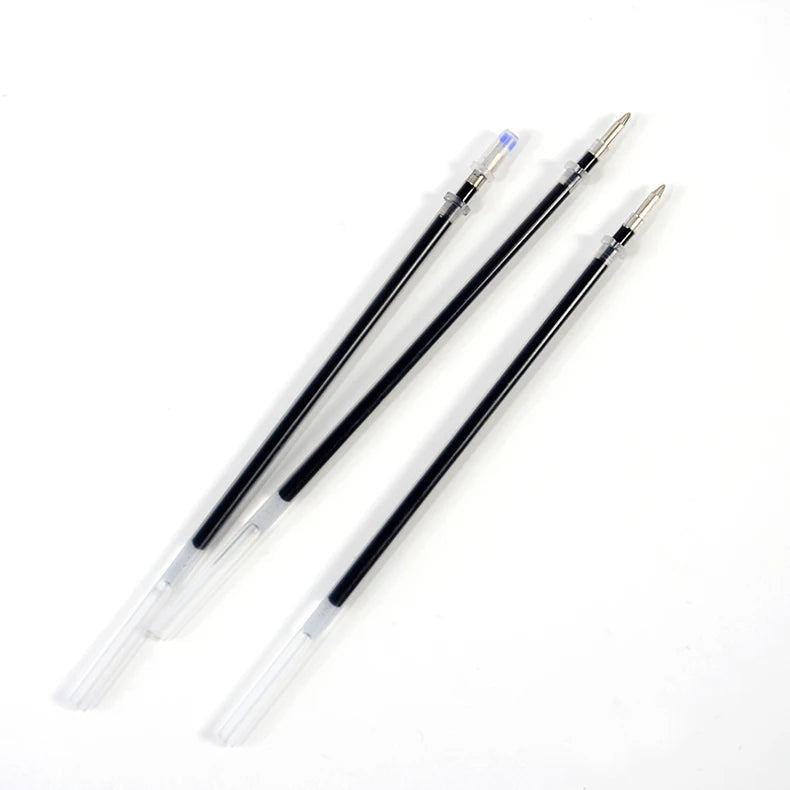 Haile Kawaii Gel Pens ink Refill Set 0.5mm Ballpoint Pen Bullet Tip School Journal Writing Signature Child Stationery Supplies