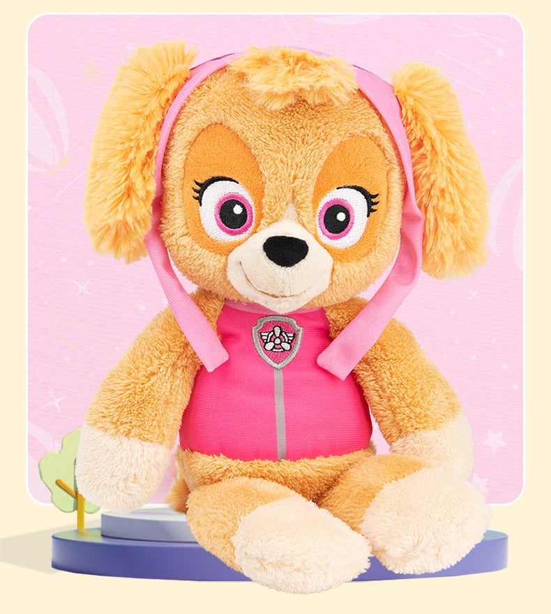 Genuine PAW Patrol Official Chase Skye Marshall Rubble Take Along Buddy Plush Toy Premium Stuffed Animal 13” 30cm Children Gift