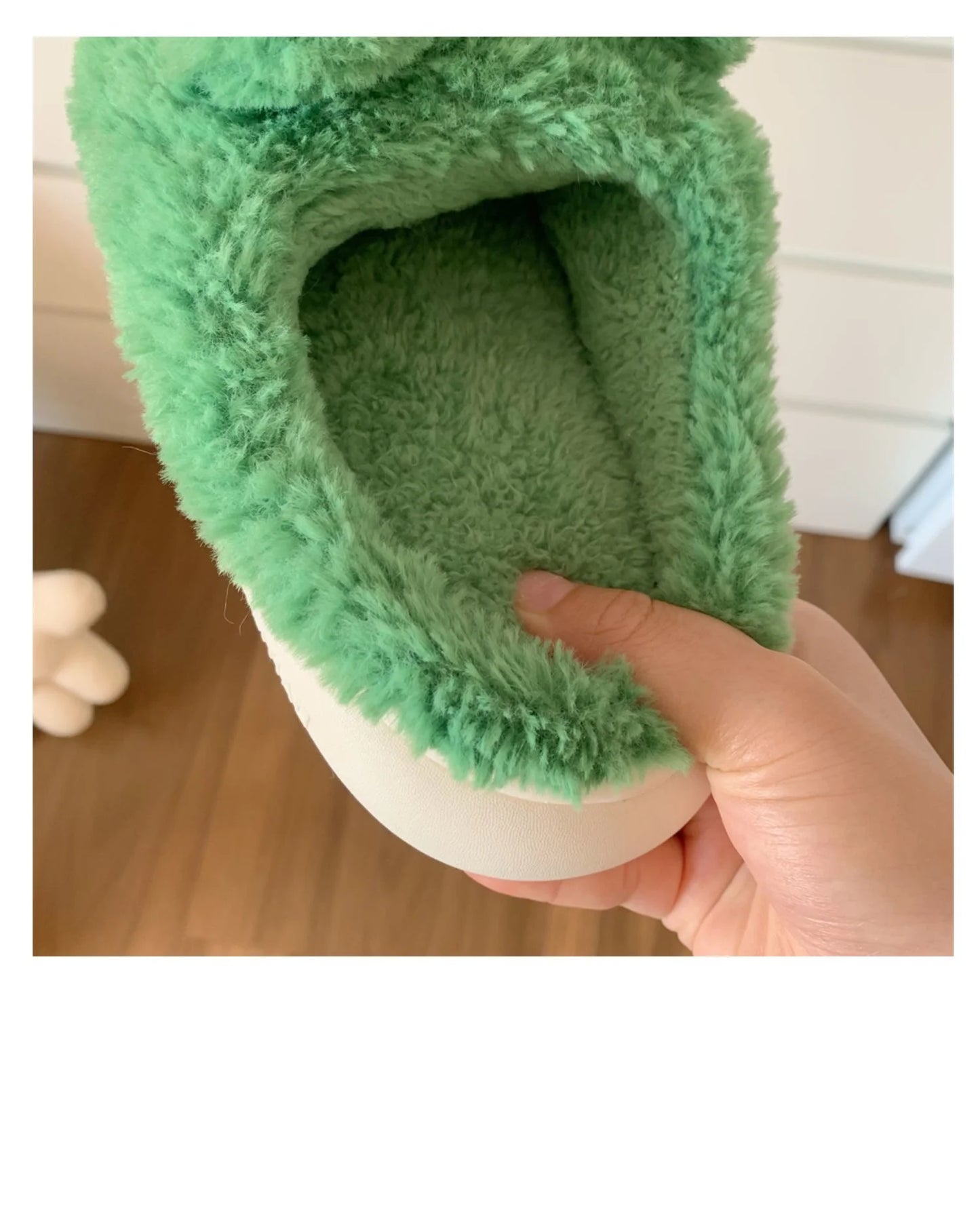 Funny Couple Lovely Frog Cotton Slippers 2022 Winter Student Anti Slip Warm Plush Home Slipper Men And Women Household Shoes