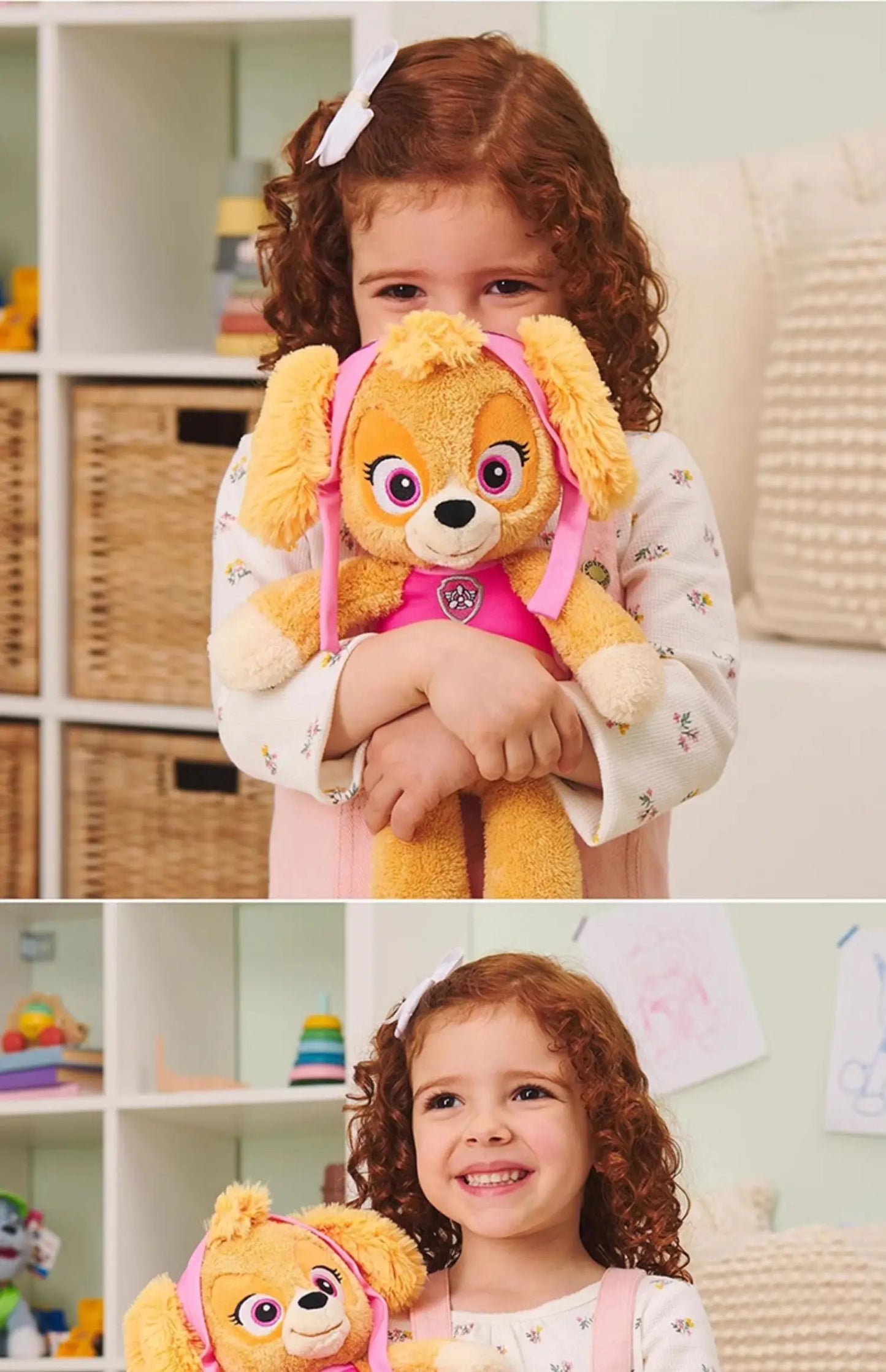 Genuine PAW Patrol Official Chase Skye Marshall Rubble Take Along Buddy Plush Toy Premium Stuffed Animal 13” 30cm Children Gift