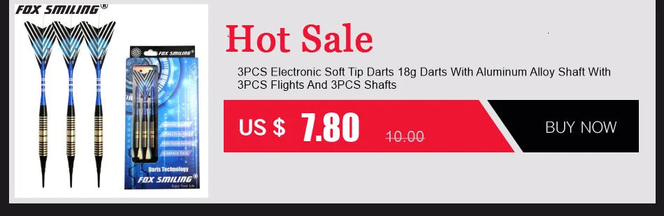 Fox Smiling 30PCS Dart Flights Wolf Pattern PET Dart Accessories Dardos Feather Leaves