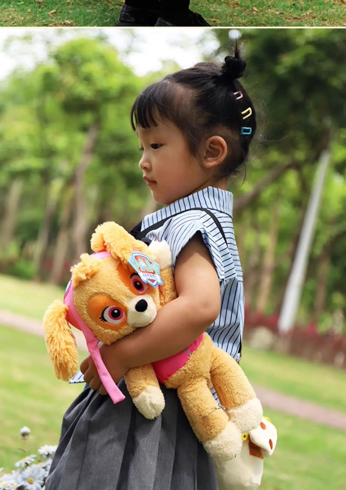 Genuine PAW Patrol Official Chase Skye Marshall Rubble Take Along Buddy Plush Toy Premium Stuffed Animal 13” 30cm Children Gift
