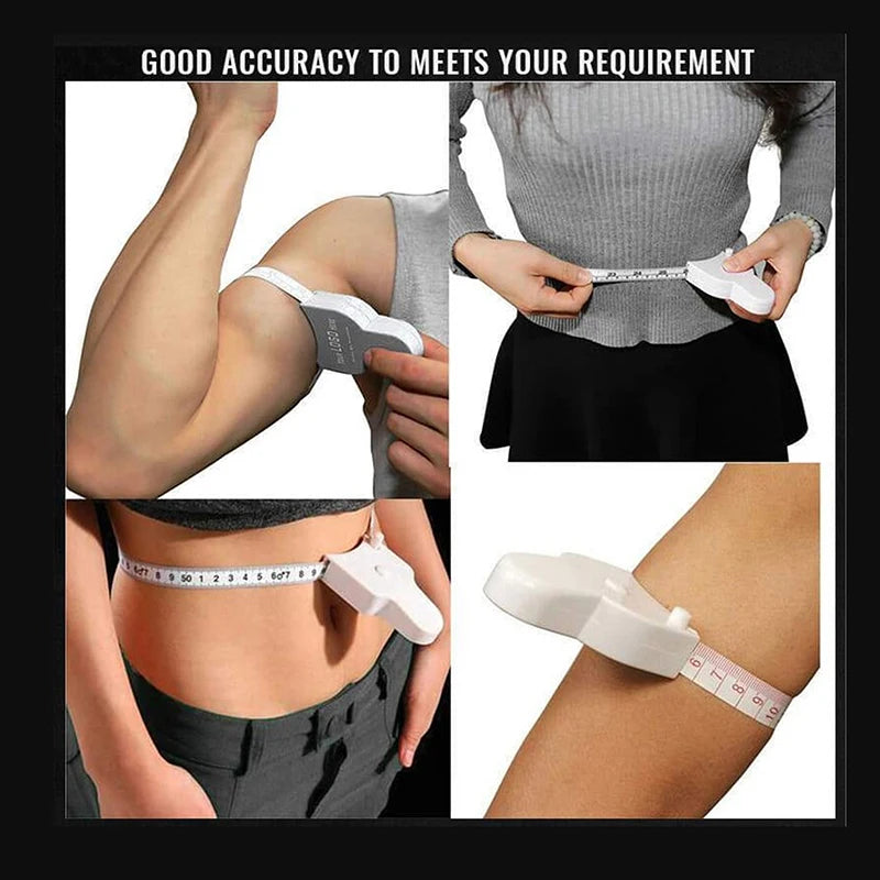Automatic Telescopic Tape Measure 150cm/60 Inch Self Retracting Triple Circumference Ruler Sewing Ruler Waist Ruler