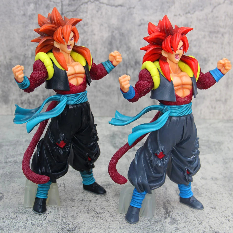 Dragon Ball GT Super Saiyan 4 Anime Figure Goku Vegeta Gogeta SSJ4 Figurine PVC Statue Action Figures Model Collection Toy Gifts