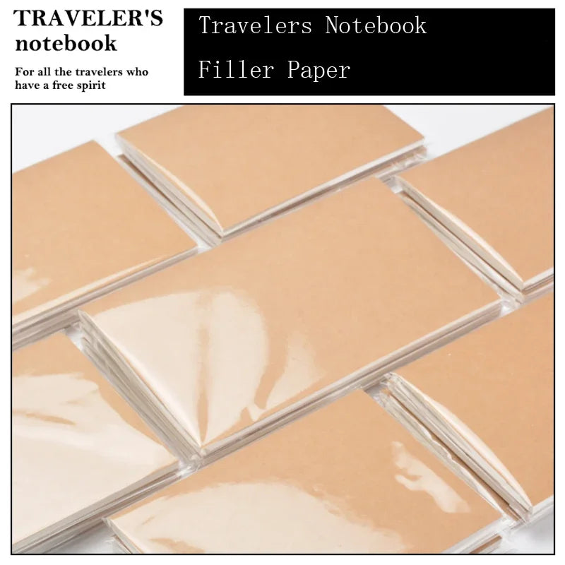 Fromthenon Handmade TN Leather Planner Refill Inserts Replace Inner Core Standard Passport A5 Size Travelers Notebook Journals