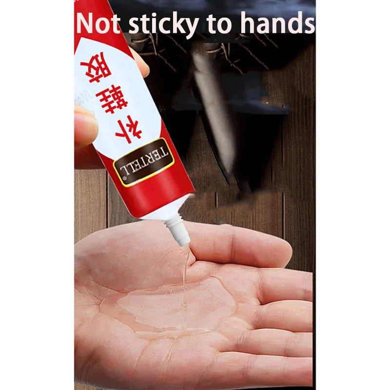 Strong Adhesive Shoes Repair Waterproof Glue No Stick Hand Plastic Metal Rubber Repair Glue Liquid Leather Glue Soldering Agent