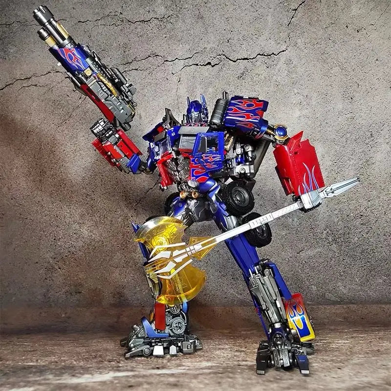 Transformation Toys Optimus Primal BMB LS03 LS03F LS03L AOYI Black Apple OP Commander Action Figurine Robot Model Alloy Gifts