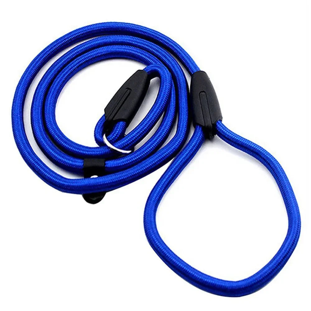 Dog Leash Slip Chains Collar Leads Strong Heavy Duty Nylon Rope No Pull Pet Training Leash for Small Dogs Puppy Traction Rope