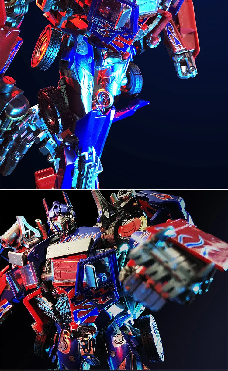 Transformation Toys Optimus Primal BMB LS03 LS03F LS03L AOYI Black Apple OP Commander Action Figurine Robot Model Alloy Gifts