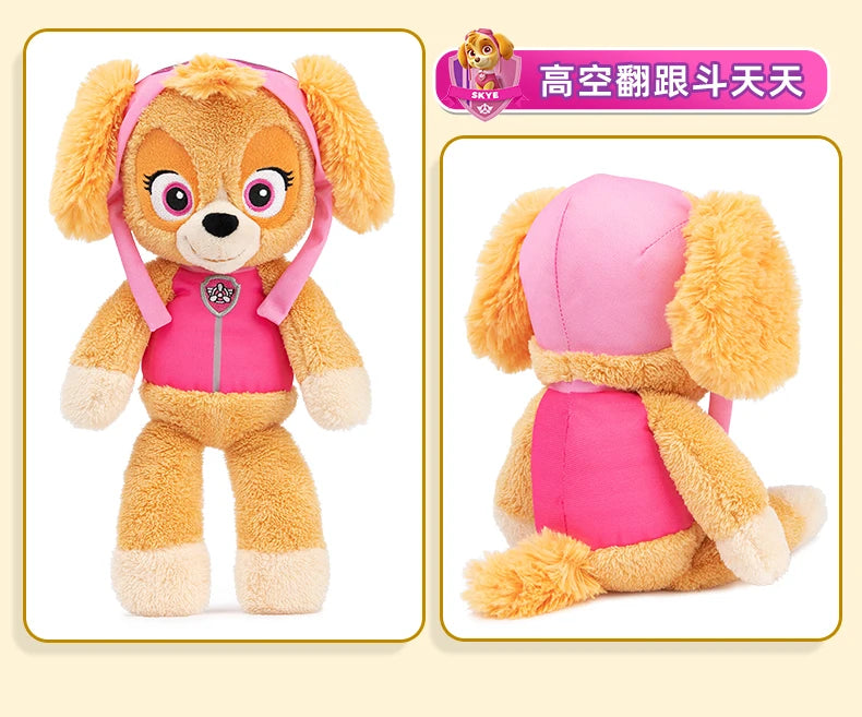 Genuine PAW Patrol Official Chase Skye Marshall Rubble Take Along Buddy Plush Toy Premium Stuffed Animal 13” 30cm Children Gift