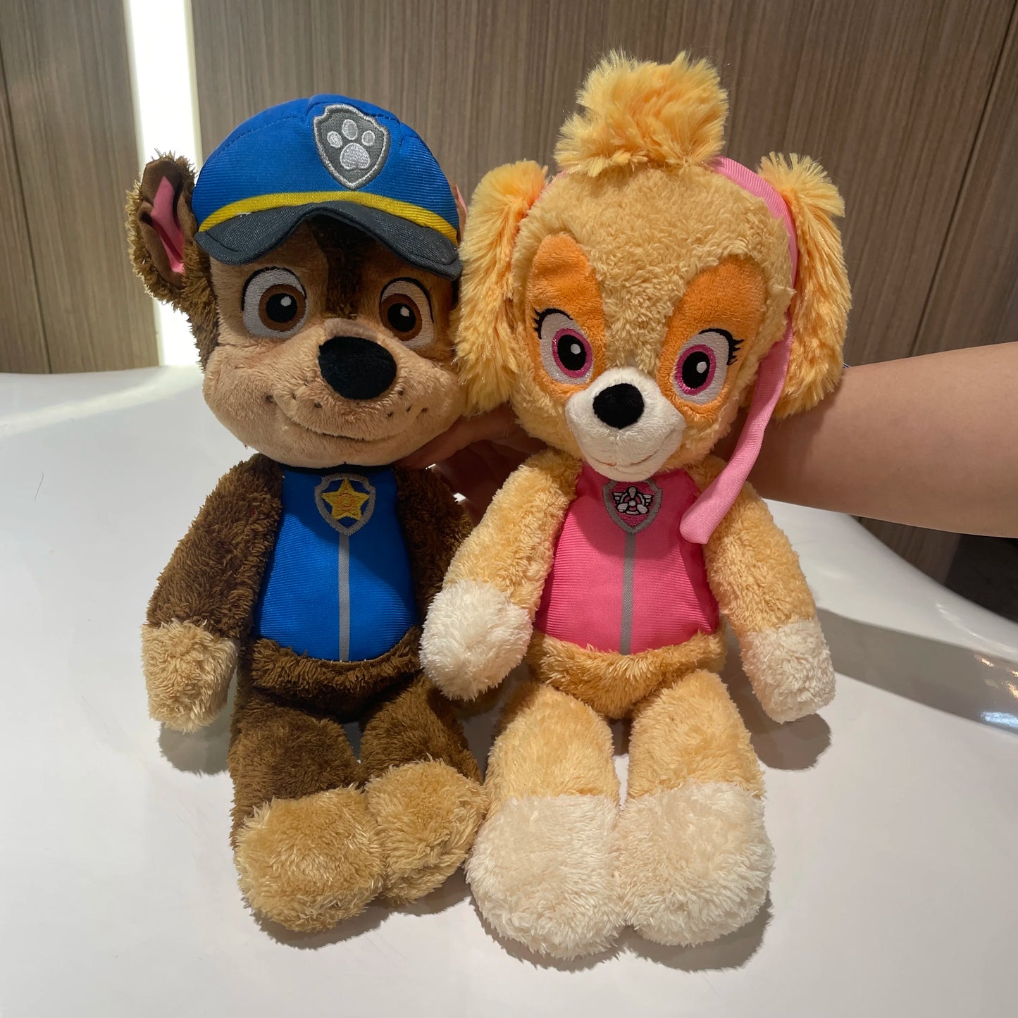 Genuine PAW Patrol Official Chase Skye Marshall Rubble Take Along Buddy Plush Toy Premium Stuffed Animal 13” 30cm Children Gift