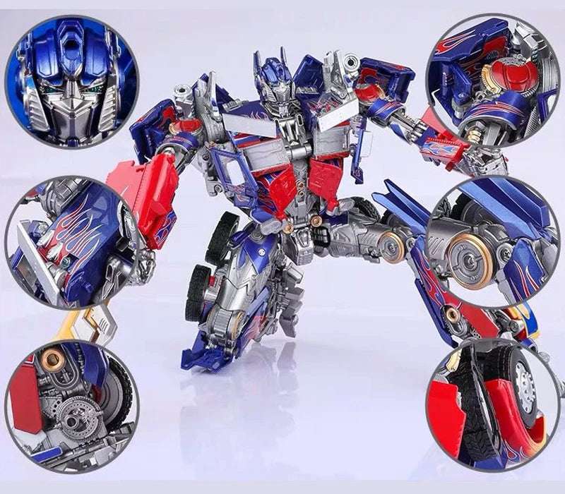 Transformation Toys Optimus Primal BMB LS03 LS03F LS03L AOYI Black Apple OP Commander Action Figurine Robot Model Alloy Gifts