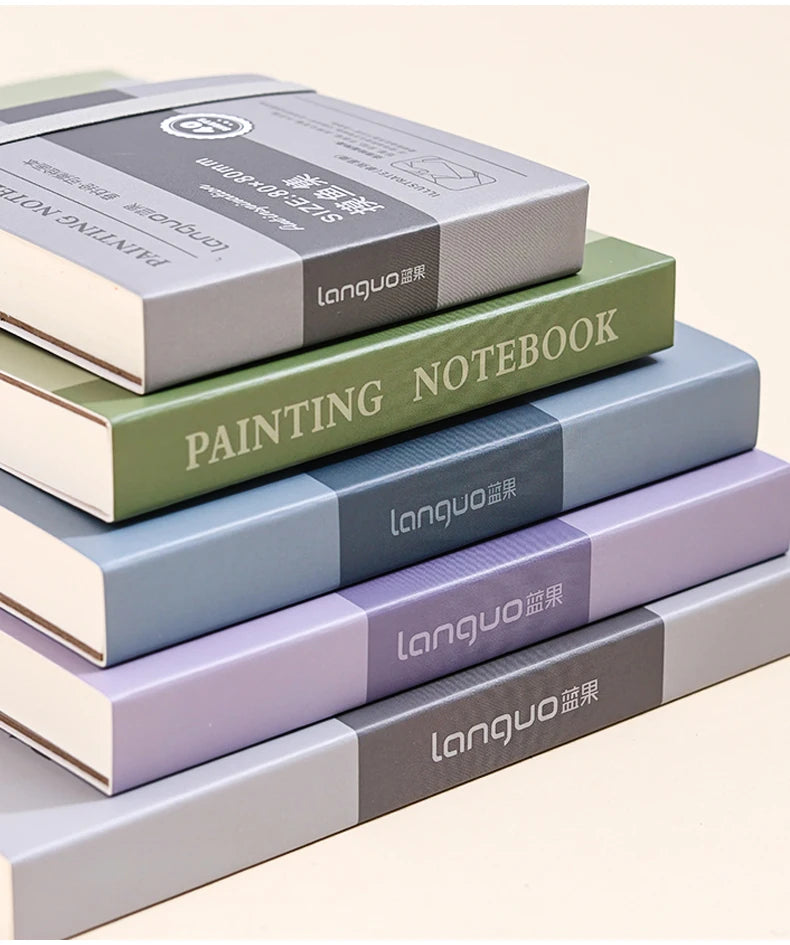 Creative Tearable Blank Painting Notebook Artist Thick Drawing Sketching Book for School Student Art Stationery Supplies