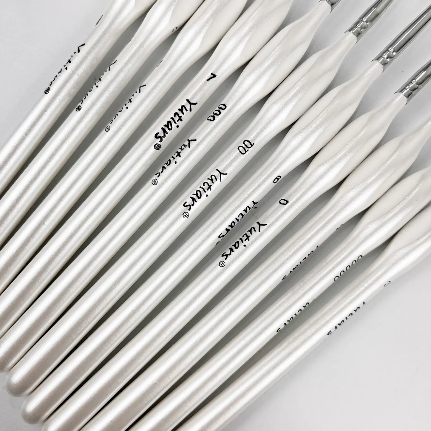 Yutiars Detail Paint Brushes Set, 11 Pcs Miniature Brushes for Fine Detailing & Art Painting - Acrylic, Oil, Watercolors & Paint