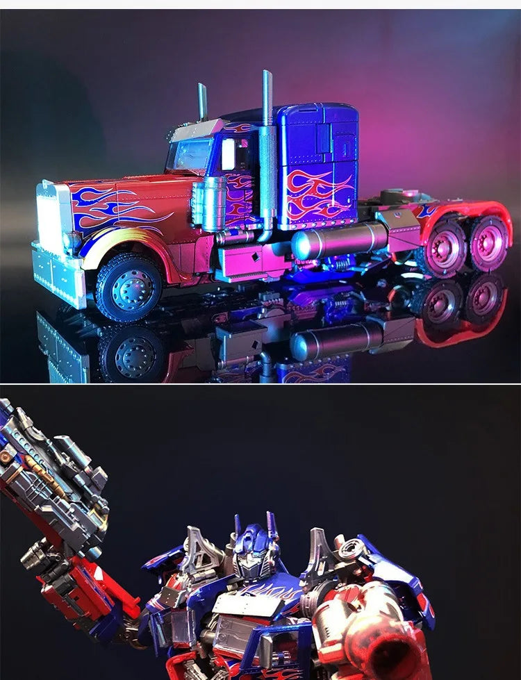Transformation Toys Optimus Primal BMB LS03 LS03F LS03L AOYI Black Apple OP Commander Action Figurine Robot Model Alloy Gifts