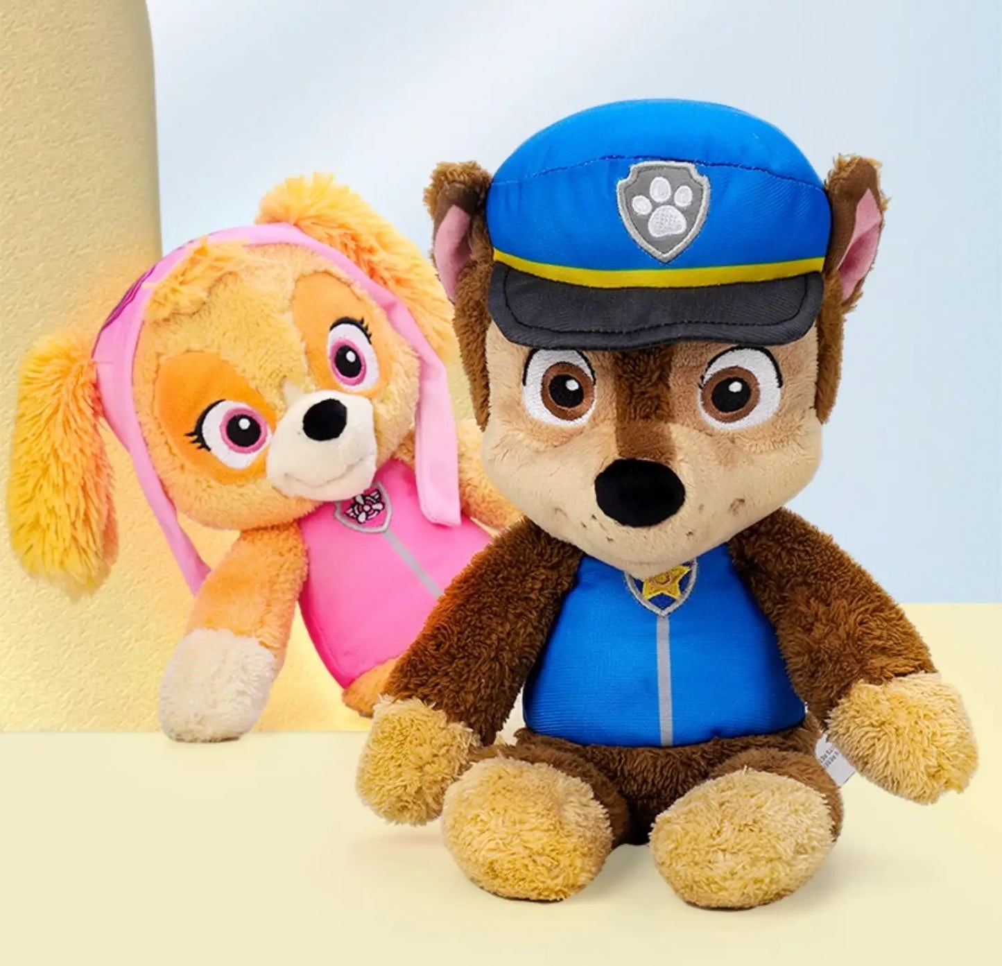 Genuine PAW Patrol Official Chase Skye Marshall Rubble Take Along Buddy Plush Toy Premium Stuffed Animal 13” 30cm Children Gift