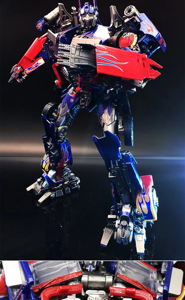 Transformation Toys Optimus Primal BMB LS03 LS03F LS03L AOYI Black Apple OP Commander Action Figurine Robot Model Alloy Gifts