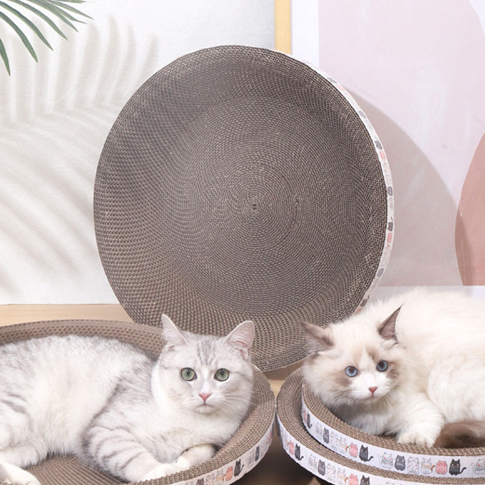 Cat Scraper Sharpening Claw Cardboard Corrugated Board Scratch-resistant Cat Scratch Board Cat Toy Furniture Sofa Cushion Bed