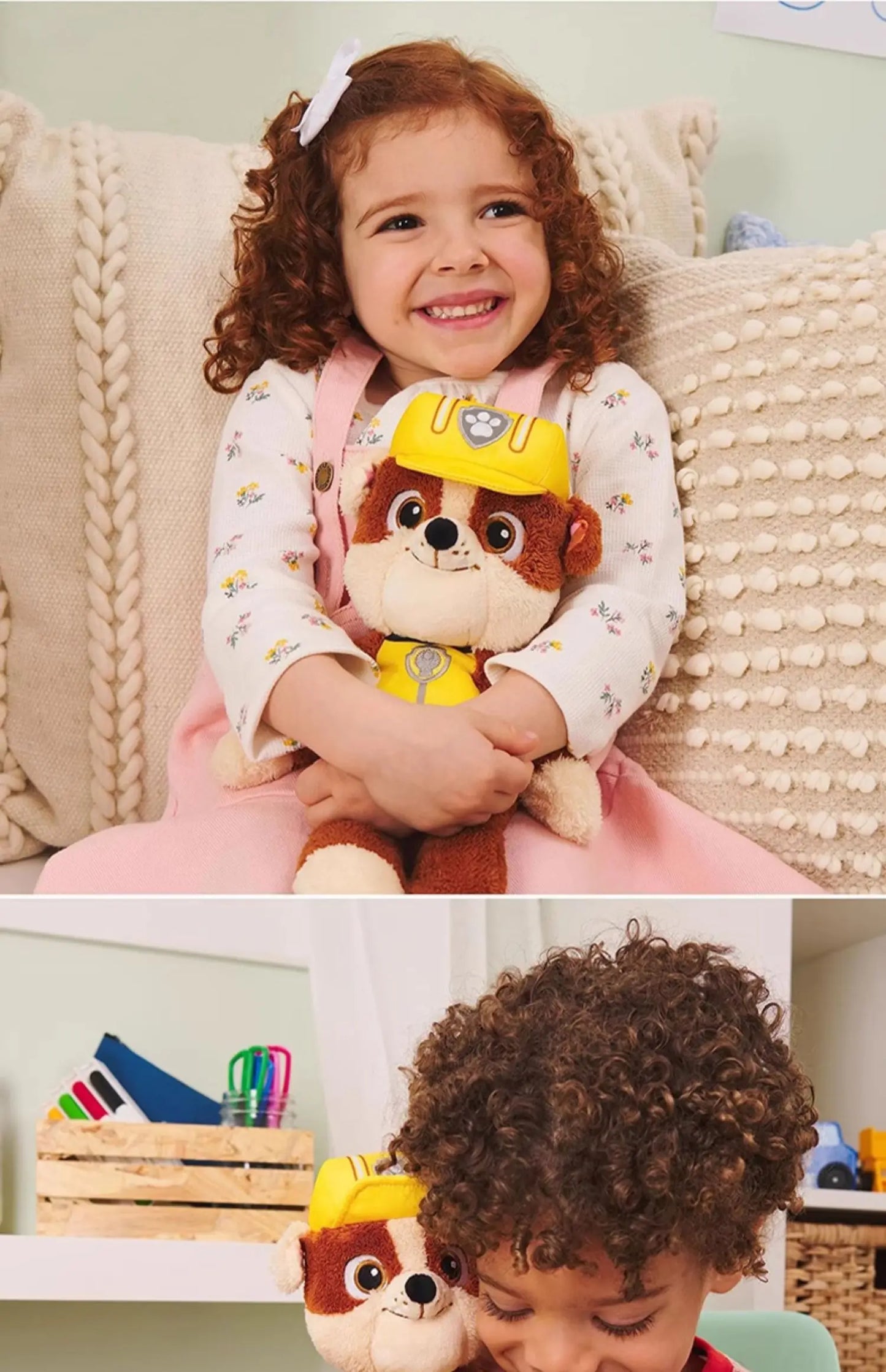 Genuine PAW Patrol Official Chase Skye Marshall Rubble Take Along Buddy Plush Toy Premium Stuffed Animal 13” 30cm Children Gift