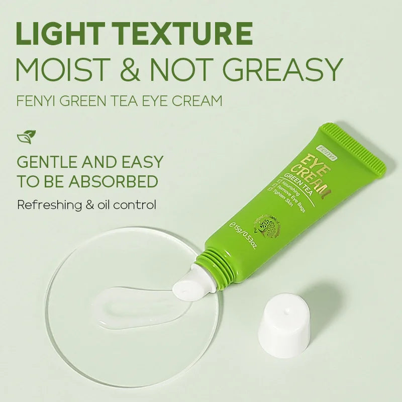 Facial Products Kit Sakura / Green Tea Face Cream Nourishing Skin Face Serum Fade Dark Circle Eye Cream Skincare Korean Cosmetic