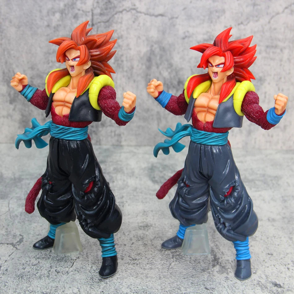 Dragon Ball GT Super Saiyan 4 Anime Figure Goku Vegeta Gogeta SSJ4 Figurine PVC Statue Action Figures Model Collection Toy Gifts