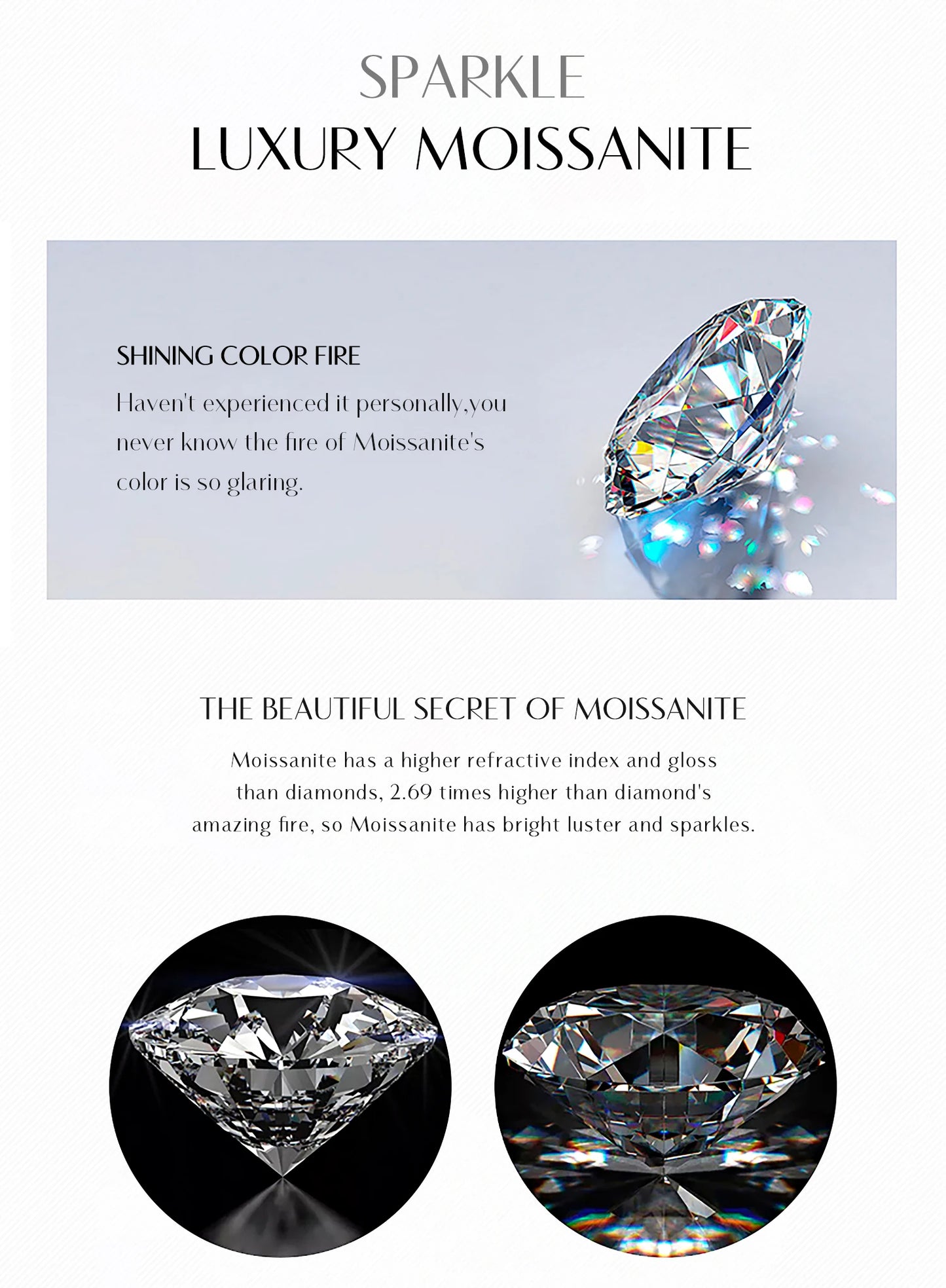 MODIAN 1 Carat D Color Round Bezel Setting Moissanite Pendant Necklace 925 Silver Lab Diamond Women Jewelry With Certificate Box